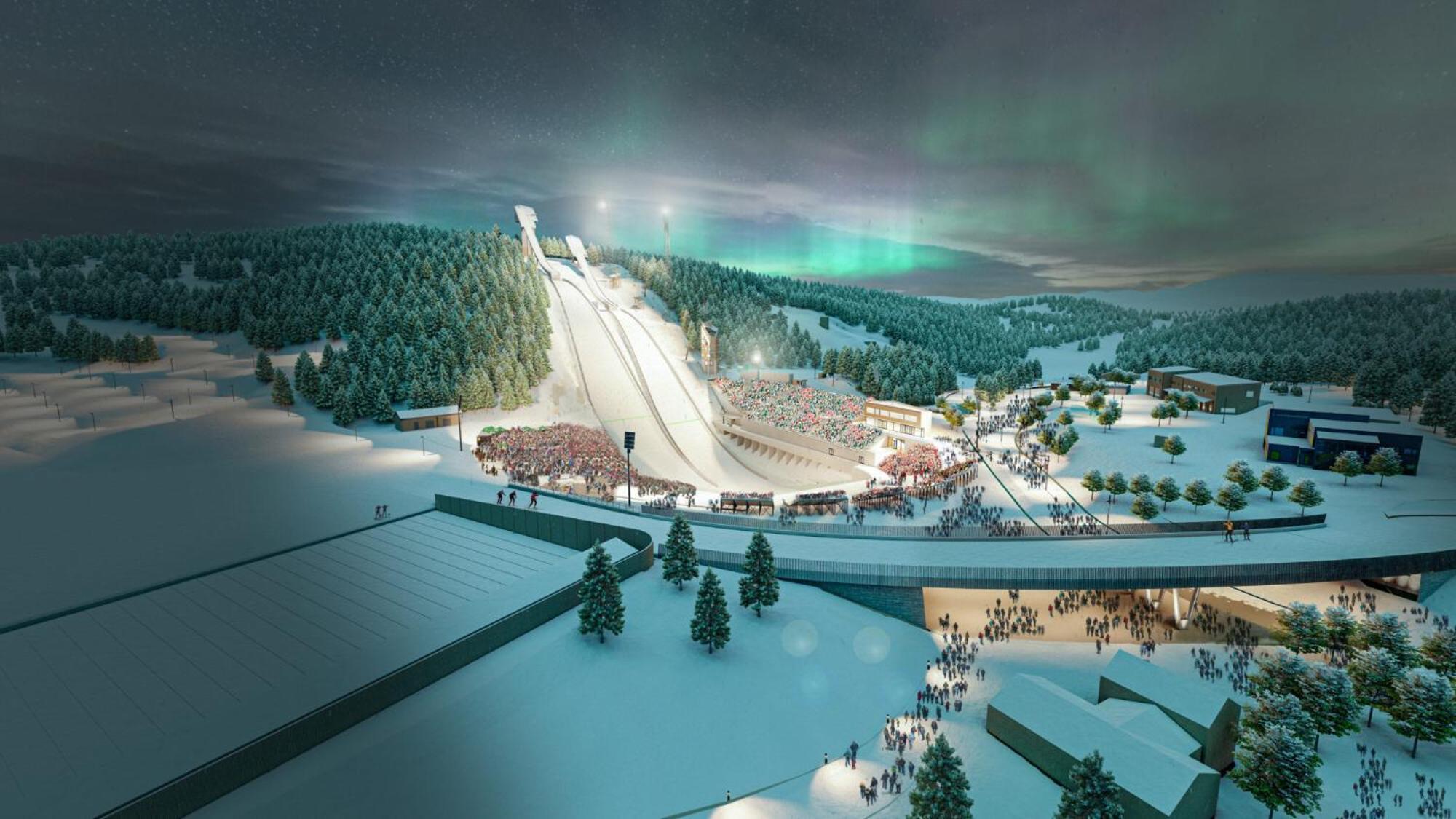 Granasen World Championship Walk To Arena * Trondheim
